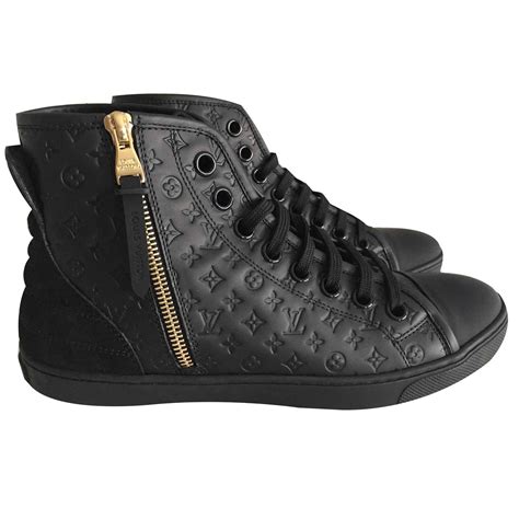 louis vuitton punchy sneaker|Punchy sneaker boot in grained leather .